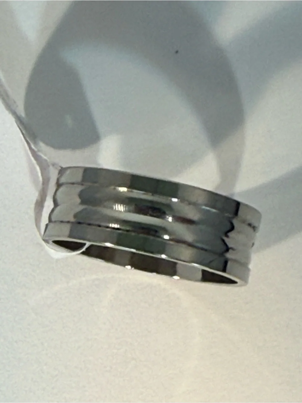 Mixed lot of 10 NWT Men's Black Stainless Steel Skull Accent Ring - Size 10.25